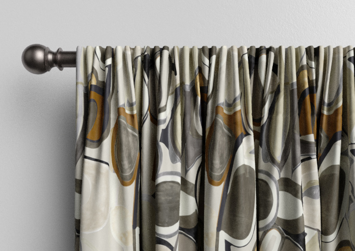 Pop, Cashew - Made to Measure Curtains - Image 9